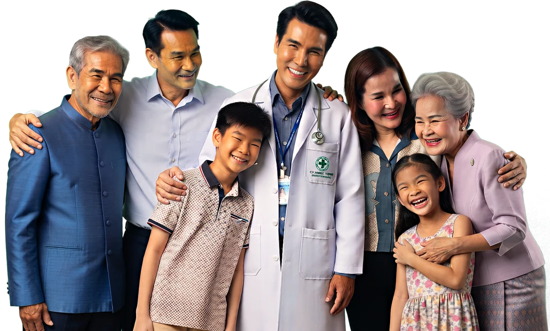 Dokter Medikita bersama keluarga sehat tiga generasi